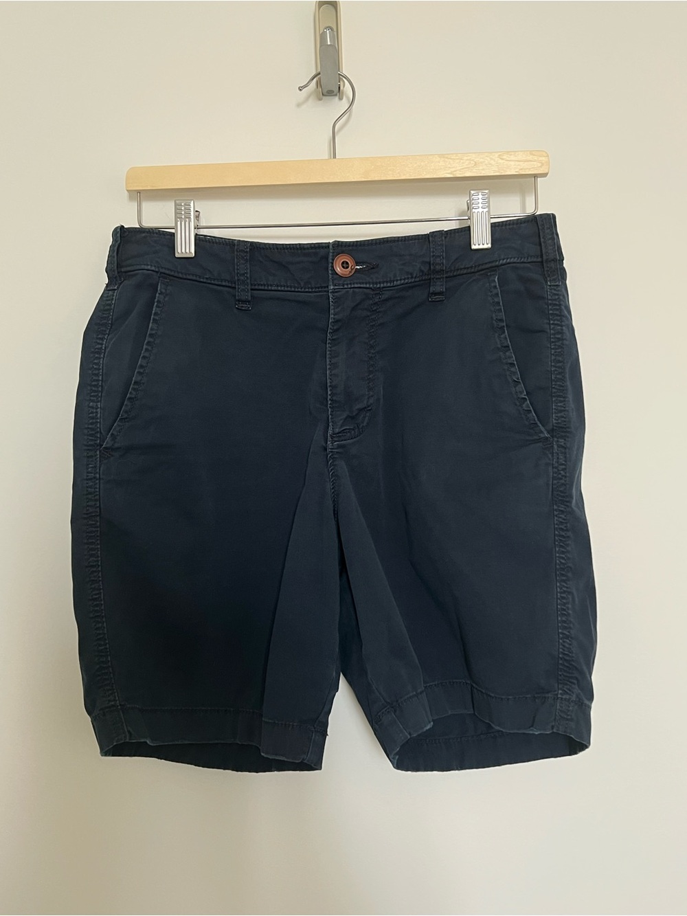 Hollister | Navy Beach Prep Fit Shorts
